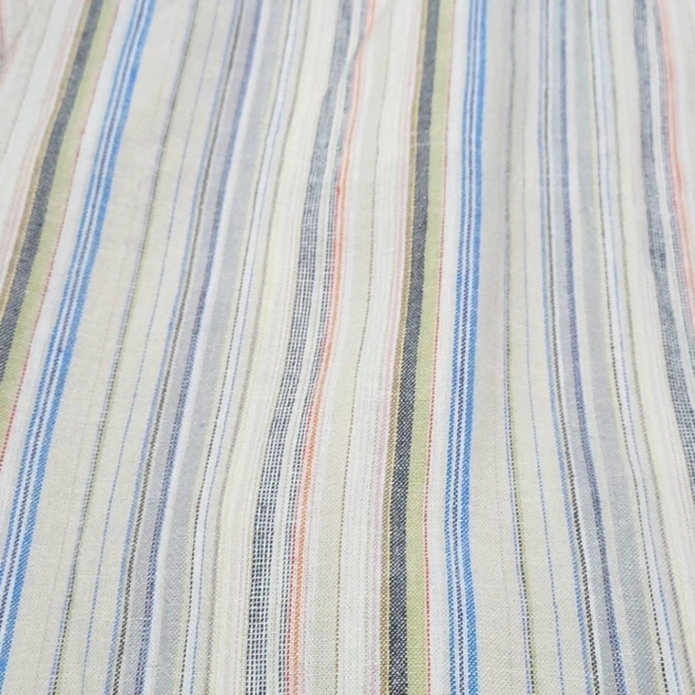 NEW! FOR CYNTHIA Striped Linen Pants 1X. - Picture 5 of 6